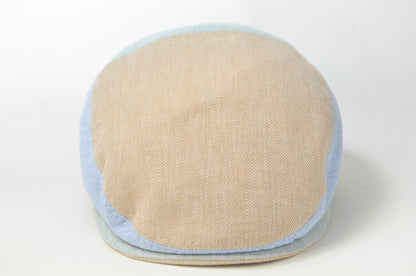 Patchwork Flat Cap 35033