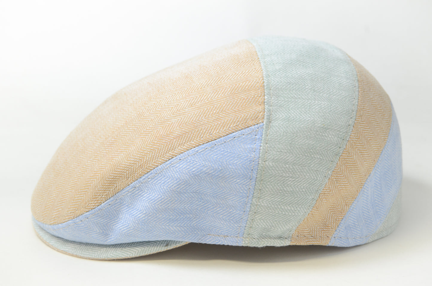 Patchwork Flat Cap 35033