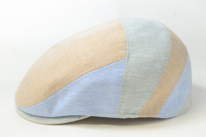 Patchwork Flat Cap 35033