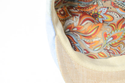 Patchwork Flat Cap 35033